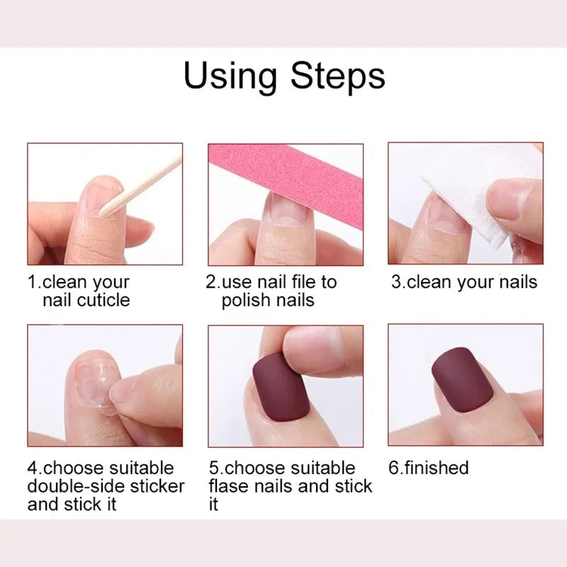 10PCS Y2K Black Pink French Handmade Press On Nails Cute Lace Ribbon Polka Dot Bow Long Nail Art Sweet Edgy Glitter Fake Nails