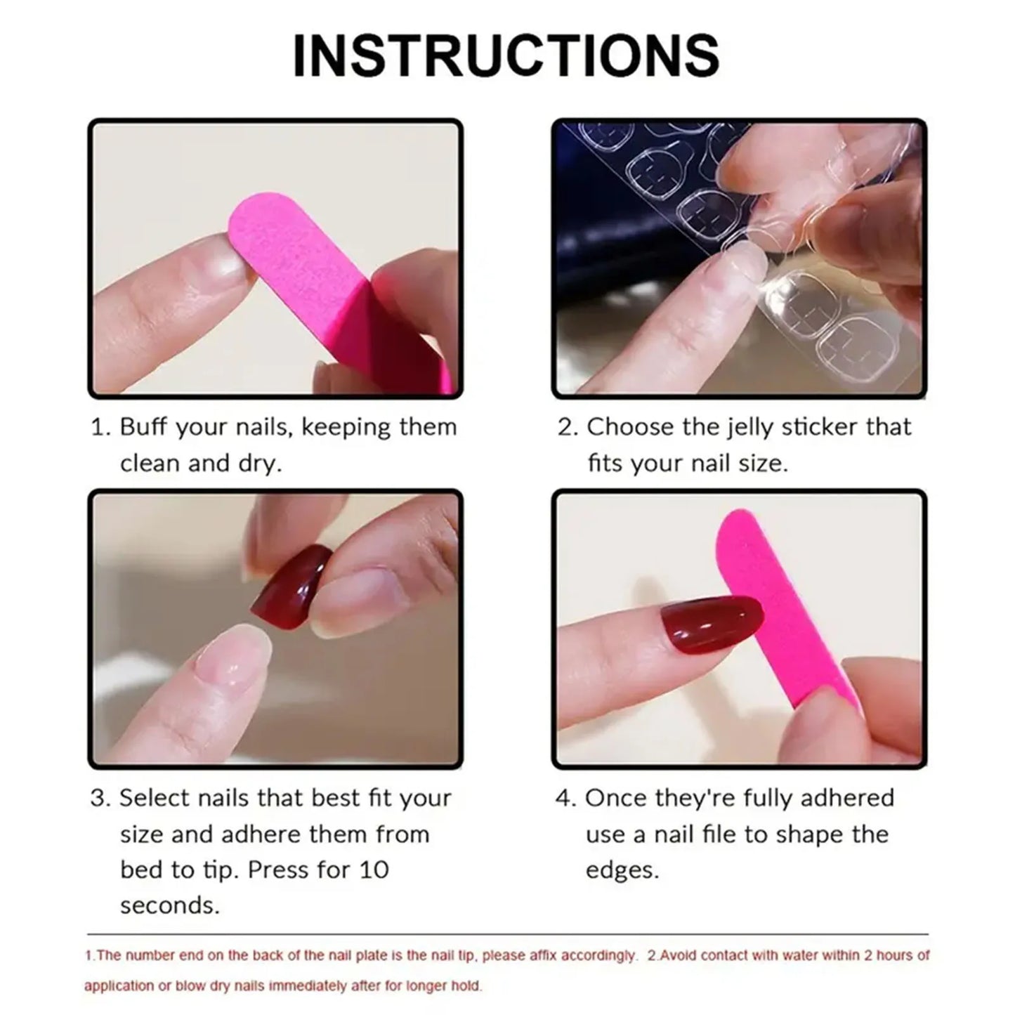 10pcs Handmade Pink Black Heart False Nails With 3D Bows Decor Y2k Press On Nails Long Ballerina Coffin Fake Nails For Hot Girl