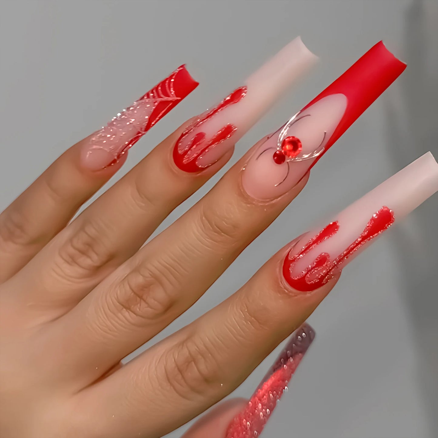 24pcs Holiday Press on Nails
