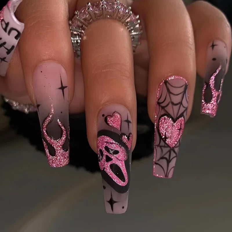 24pcs Holiday Press on Nails