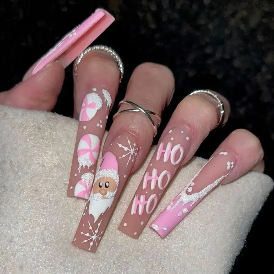 24pcs Holiday Press on Nails