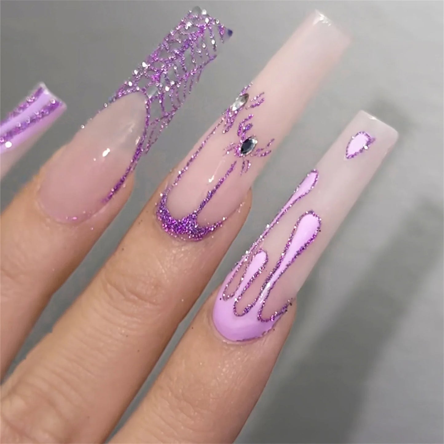 24pcs Holiday Press on Nails