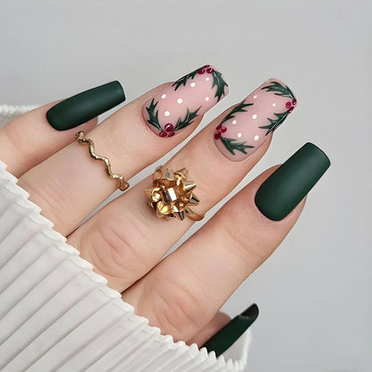 24pcs Holiday Press on Nails