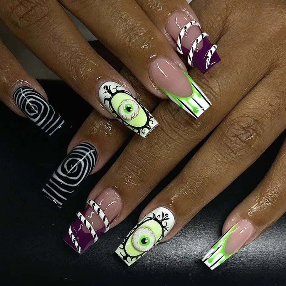 24pcs Holiday Press on Nails