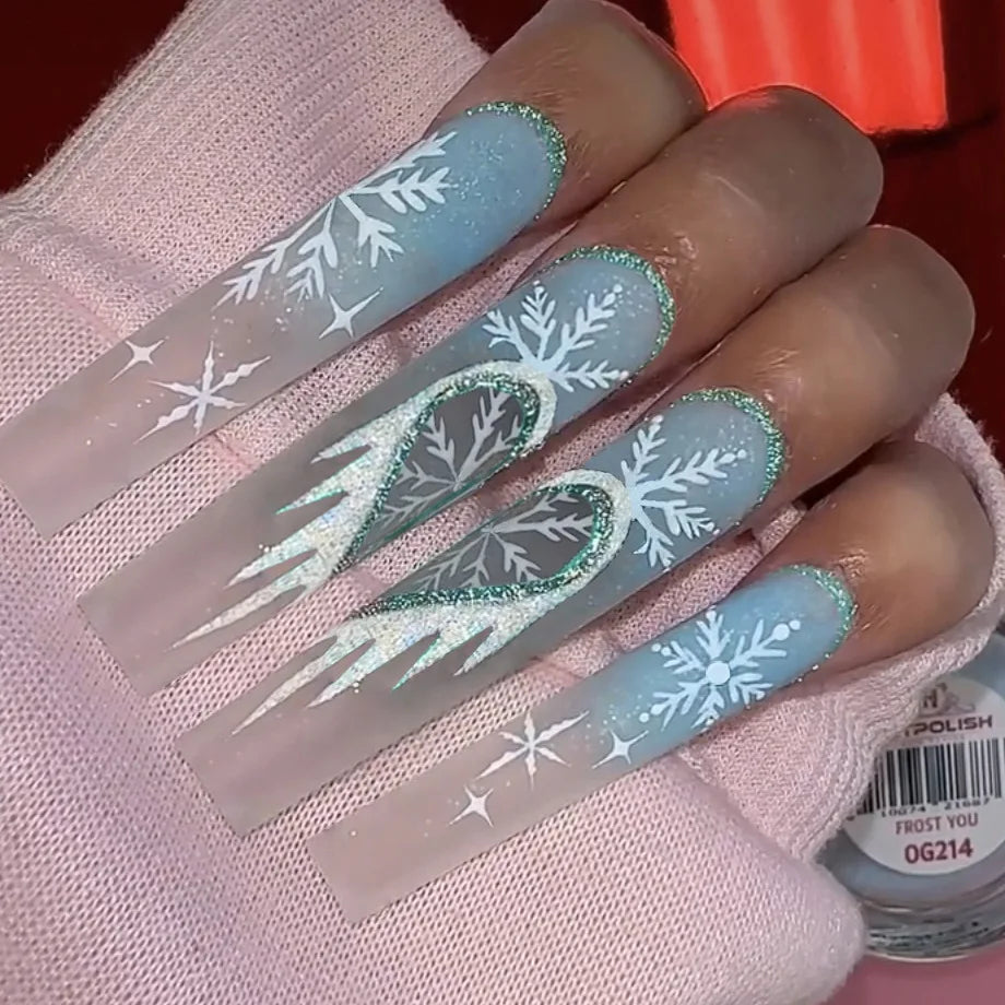 24pcs Holiday Press on Nails