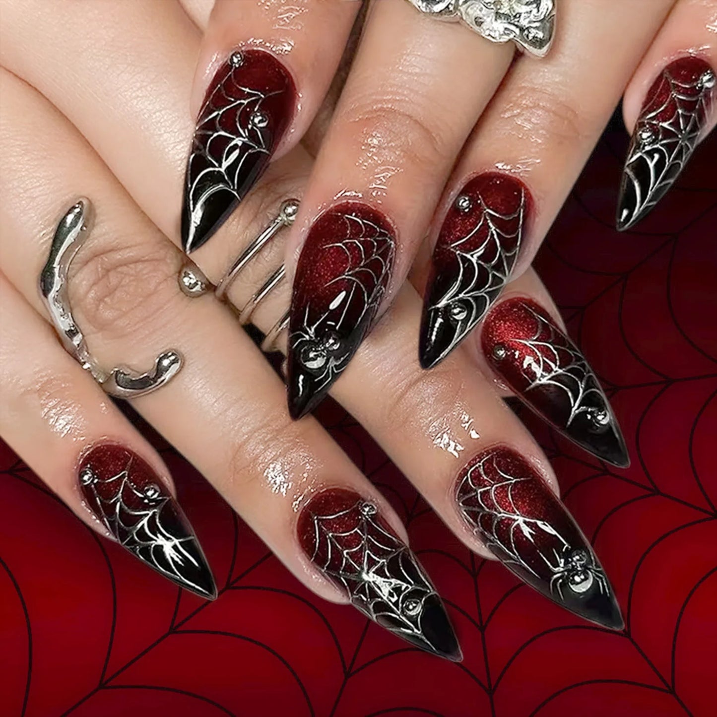 24pcs Holiday Press on Nails