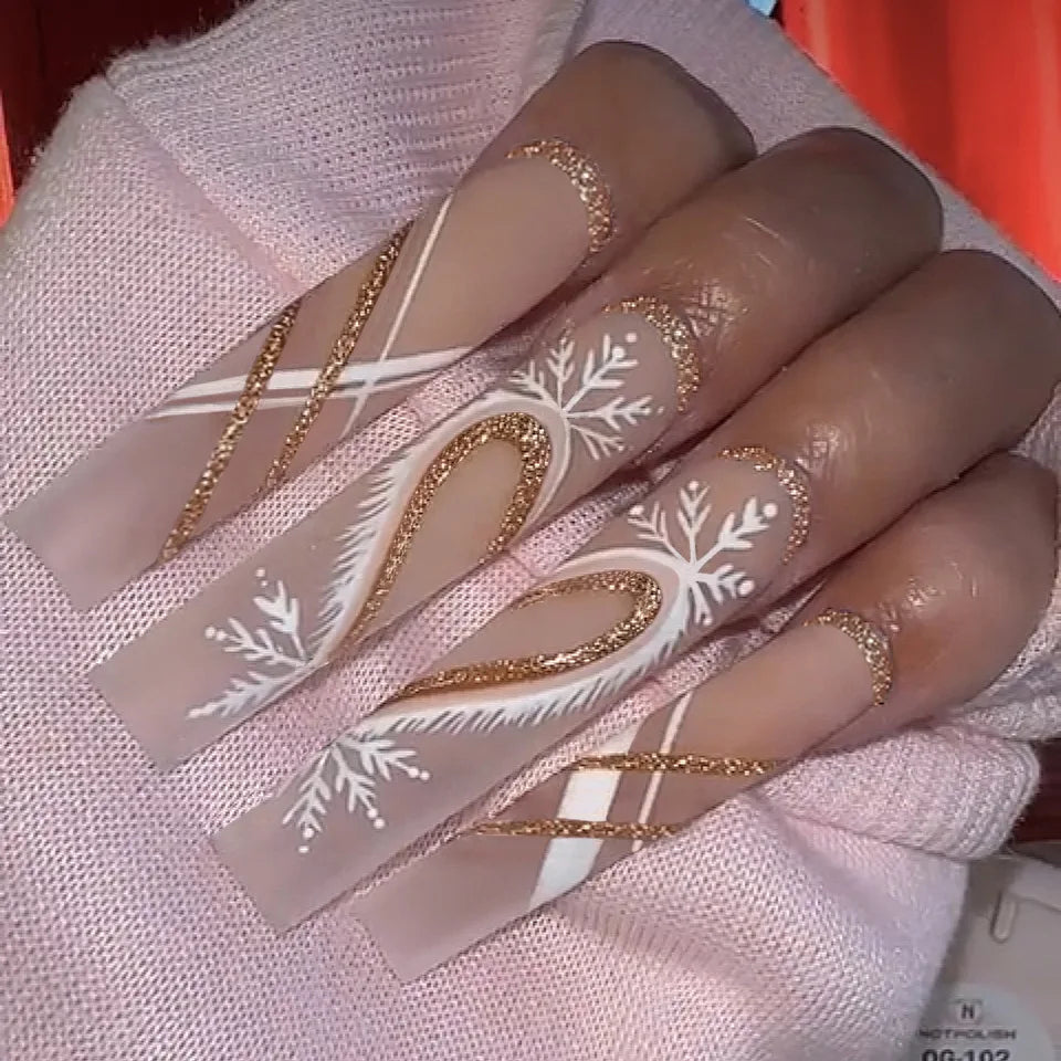 24pcs Holiday Press on Nails